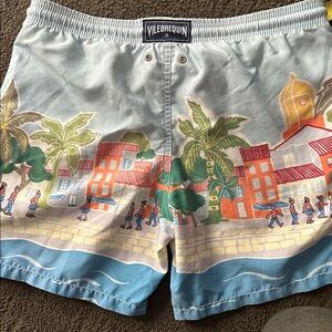 Vilebrequin Moorea Where's Waldo? Print Swim Trunks limited edition